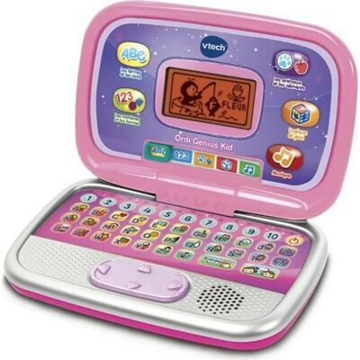 Vtech Genius Kid - Rose - Publicité Vtech Genius Kid - Rose - Publicité