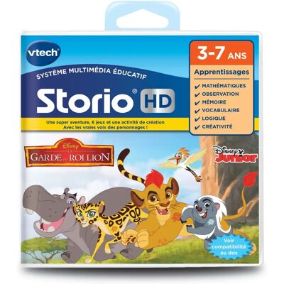 VTECH - Jeu Éducatif Storio - La Garde Du Roi Lion - Bleu - Publicité VTECH - Jeu Éducatif Storio - La Garde Du Roi Lion - Bleu - Publicité