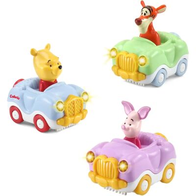 VTECH Winnie Puuh Tigger Ferkel Játékautók - Disney Készlet VTECH Winnie Puuh Tigger Ferkel Játékautók - Disney Készlet