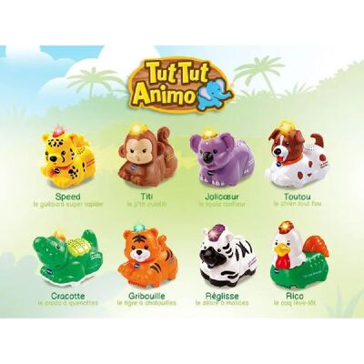 Vtech Animales Bebé Multicolor - Surtido de Animalitos - Colección de Animales Vtech Animales Bebé Multicolor - Surtido de Animalitos - Colección de Animales