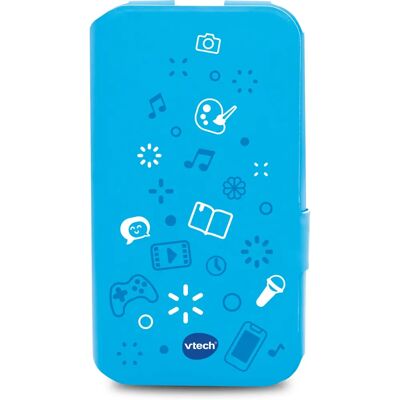 Coque de Protection Bleue VTech KidiCom Advance 3.0 - Accessoire Tablette - Publicité Coque de Protection Bleue VTech KidiCom Advance 3.0 - Accessoire Tablette - Publicité
