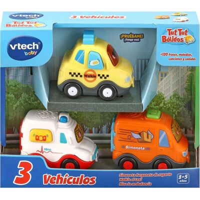 Set di Giocattoli VTech per Bambini - Modello 3480-420577 - Set di Veicoli Set di Giocattoli VTech per Bambini - Modello 3480-420577 - Set di Veicoli
