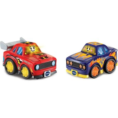 Vtech Toot Toot Drivers 2 Pack Stock Car Race Car - Toy Cars Vtech Toot Toot Drivers 2 Pack Stock Car Race Car - Toy Cars