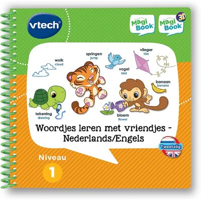 Vtech MagiBook Jouet Éducatif - Multicolore - Néerlandais/Anglais Vtech MagiBook Jouet Éducatif - Multicolore - Néerlandais/Anglais