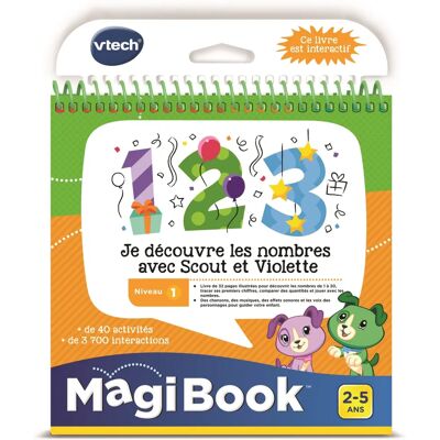 Vtech Livre pour Enfants - Découverte des Nombres avec Scout & Violette Vtech Livre pour Enfants - Découverte des Nombres avec Scout & Violette