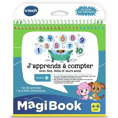 VTech MagiBook Livre Interactif - Apprendre à Compter - Multicolore VTech MagiBook Livre Interactif - Apprendre à Compter - Multicolore