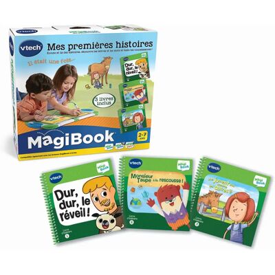 VTech 80-488805 Jouet éducatif - Magibook, 3 Livres d'histoires VTech 80-488805 Jouet éducatif - Magibook, 3 Livres d'histoires