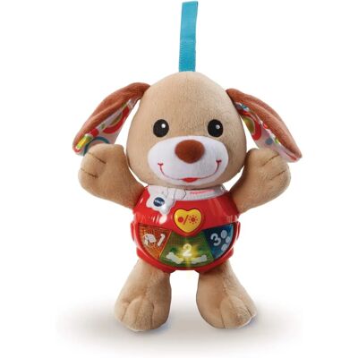 Vtech Pequeperrito Doudou pour Bébé - Activités, Lumière & Son - Publicité Vtech Pequeperrito Doudou pour Bébé - Activités, Lumière & Son - Publicité