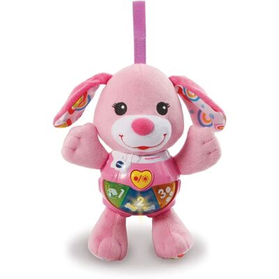 VTECH Pequeperrita Rose Peluche - Jouet d'Apprentissage et Câlin - Publicité VTECH Pequeperrita Rose Peluche - Jouet d'Apprentissage et Câlin - Publicité