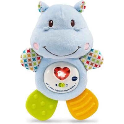 VTech Little Friendlies Hippo Teether - Soothing, Soft, Light VTech Little Friendlies Hippo Teether - Soothing, Soft, Light