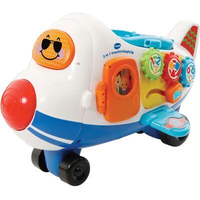 VTech Vince 2-in-1 vrachtvliegtuig en lanceerbaan - Speelgoedvliegtuig VTech Vince 2-in-1 vrachtvliegtuig en lanceerbaan - Speelgoedvliegtuig