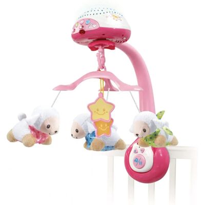VTech Bébé Mobile - Rose, Modèle 80-503355 VTech Bébé Mobile - Rose, Modèle 80-503355
