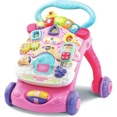 VTech Super Primi Passi Parlante 2-in-1 Lernspielzeug Rosa VTech Super Primi Passi Parlante 2-in-1 Lernspielzeug Rosa