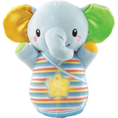 Vtech Baby Nino Elefante - Peluche Morbido, Luce Notturna, 45+ Melodie Vtech Baby Nino Elefante - Peluche Morbido, Luce Notturna, 45+ Melodie