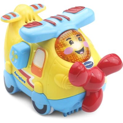Vtech Toot-Toot Drivers Aeroplane - 3 Songs & 6 Melodies - Educational Toy for Ages 1-5 Vtech Toot-Toot Drivers Aeroplane - 3 Songs & 6 Melodies - Educational Toy for Ages 1-5