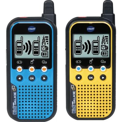 VTech KidiTalkie Walkie Talkie - Hållbar, 200m Räckvidd, 2 Enheter VTech KidiTalkie Walkie Talkie - Hållbar, 200m Räckvidd, 2 Enheter