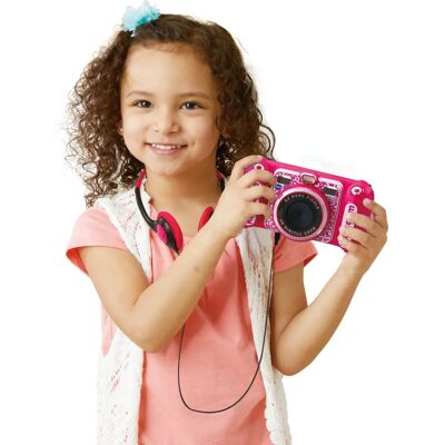 VTech Kidizoom Duo Dx Rosa - gadget pour enfants - Publicité VTech Kidizoom Duo Dx Rosa - gadget pour enfants - Publicité