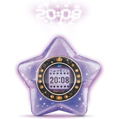 Réveil Kidimagic Starlight Violet - Vtech - 6-12 Ans Réveil Kidimagic Starlight Violet - Vtech - 6-12 Ans