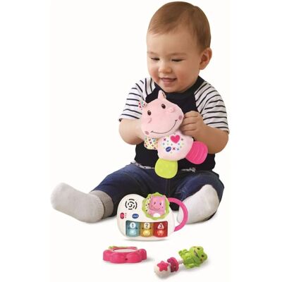 Dárkový set pro miminko Vtech s hudebním klavírem, plyšovou hračkou, zrcátkem Dárkový set pro miminko Vtech s hudebním klavírem, plyšovou hračkou, zrcátkem