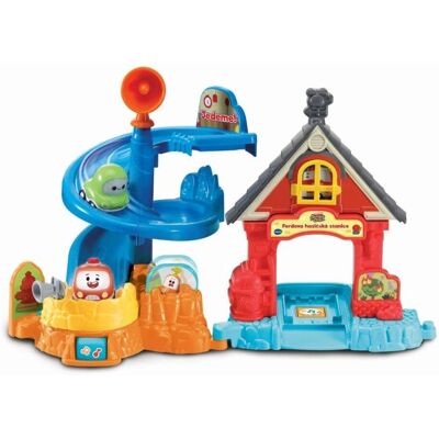 Vtech Tut Tut Hasičská stanice - Sada Hraných Autíček Vtech Tut Tut Hasičská stanice - Sada Hraných Autíček