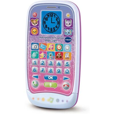 Vtech Téléphone Jouet P'tit Genius Magic Light - Téléphone jouet Vtech Téléphone Jouet P'tit Genius Magic Light - Téléphone jouet