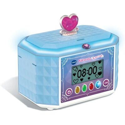 VTech Niebieskie Dziecięce Pudełko na Biżuterię - Prezent dla Dzieci VTech Niebieskie Dziecięce Pudełko na Biżuterię - Prezent dla Dzieci