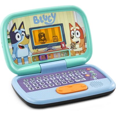 VTech Bluey Game Time Laptop - Interactive Learning Laptop with Pre-School Content VTech Bluey Game Time Laptop - Interactive Learning Laptop with Pre-School Content
