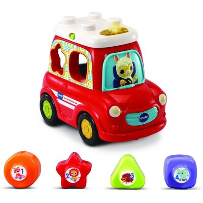 VTech Baby Sortera & Upptäck Bil - Form, Ljud & Musik VTech Baby Sortera & Upptäck Bil - Form, Ljud & Musik