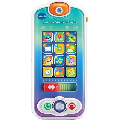 VTech Baby Swipe & Discover Phone - Baby Phone for 6+ Months VTech Baby Swipe & Discover Phone - Baby Phone for 6+ Months