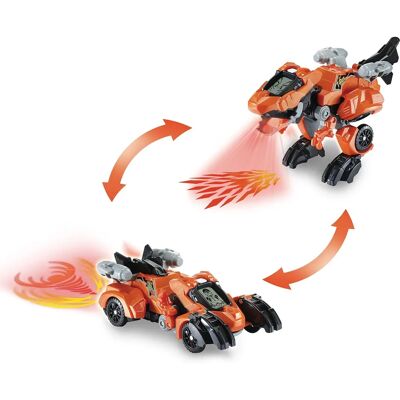 VTECH Switch & Go Fire Dinoszauruszok - T-Rex átalakuló robot VTECH Switch & Go Fire Dinoszauruszok - T-Rex átalakuló robot