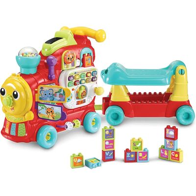 VTech Bébé Conduis et Apprends - Locomotive Lettres - Jouet Éducatif 1-3 Ans VTech Bébé Conduis et Apprends - Locomotive Lettres - Jouet Éducatif 1-3 Ans