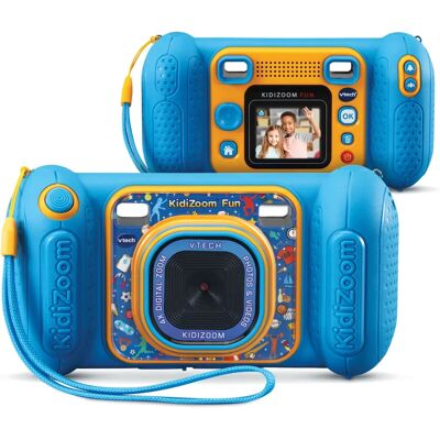 VTech Kidizoom Fun - Appareil Photo Numérique - Bleu VTech Kidizoom Fun - Appareil Photo Numérique - Bleu