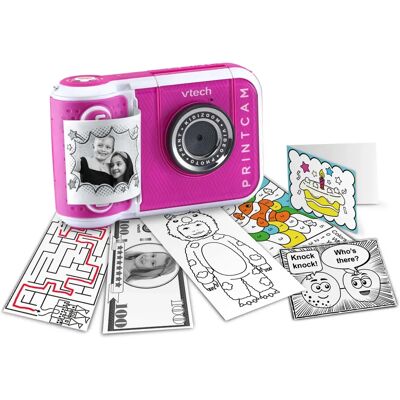VTECH KidiZoom Print Cam - Rózsaszín kamera nyomtatással VTECH KidiZoom Print Cam - Rózsaszín kamera nyomtatással