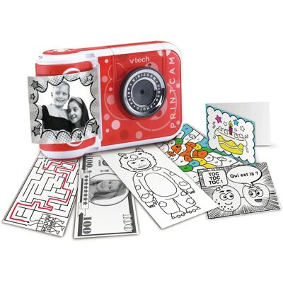 VTech KidiZoom Print Cam Rose - Appareil photo & Impression VTech KidiZoom Print Cam Rose - Appareil photo & Impression