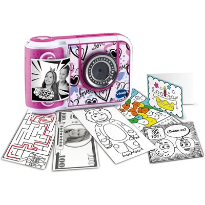 Cámara Vtech Kidizoom Rosa - Cámara para niños Cámara Vtech Kidizoom Rosa - Cámara para niños