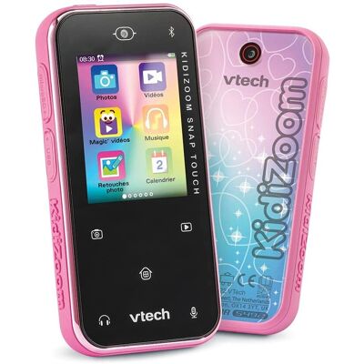 Vtech KidiZoom Snap Touch Rose - Appareil photo pour enfants - Publicité Vtech KidiZoom Snap Touch Rose - Appareil photo pour enfants - Publicité
