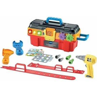 Vtech Moja Wielka Interaktywna Skrzynka z Narzędziami - Zestaw Zabawek Vtech Moja Wielka Interaktywna Skrzynka z Narzędziami - Zestaw Zabawek