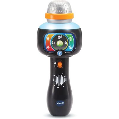 Microphone Vtech - Jouet Éducatif pour Enfants - 2+ Ans - Plastique - Noir - Publicité Microphone Vtech - Jouet Éducatif pour Enfants - 2+ Ans - Plastique - Noir - Publicité