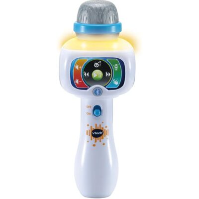 Vtech Microfono Bambini Trasparente - Bluetooth ed Effetti Vtech Microfono Bambini Trasparente - Bluetooth ed Effetti