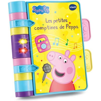 VTECH Peppa Pig - Livre Musical pour Enfants - 3 Chansons, 15 Mélodies VTECH Peppa Pig - Livre Musical pour Enfants - 3 Chansons, 15 Mélodies