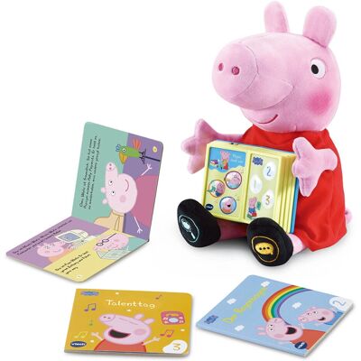 VTech Peppa Plüschspielzeug - Interaktives Geschichtenbuch, Bunt VTech Peppa Plüschspielzeug - Interaktives Geschichtenbuch, Bunt