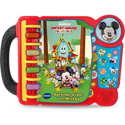 Libro Interactivo Mickey Mouse de Vtech - Aprender a leer - Oro Libro Interactivo Mickey Mouse de Vtech - Aprender a leer - Oro