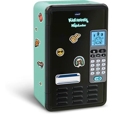 VTech Kidisecrets Magic Locker - Cassaforte portatile con LCD e 3 giochi educativi VTech Kidisecrets Magic Locker - Cassaforte portatile con LCD e 3 giochi educativi