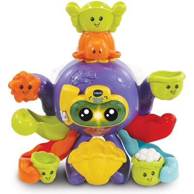 VTech Baby Bath Octopus - Interactive Multicolour Bath Toy VTech Baby Bath Octopus - Interactive Multicolour Bath Toy