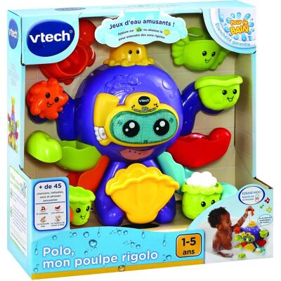VTech Baby Polo Mi Pulpo Divertido - Juguete de Baño VTech Baby Polo Mi Pulpo Divertido - Juguete de Baño