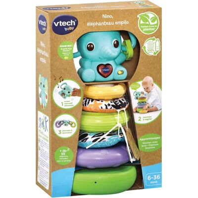 Vtech Jouer NINO - Jouet Éléphant 3 en 1 pour Enfants Vtech Jouer NINO - Jouet Éléphant 3 en 1 pour Enfants