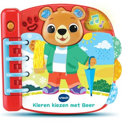 VTech Baby Kleren Kiezen met Beer - Jeu de vêtements - Publicité VTech Baby Kleren Kiezen met Beer - Jeu de vêtements - Publicité