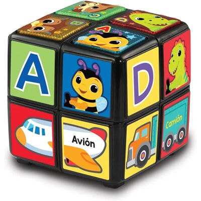 Cubo Educativo Vtech para Niños - 8x8x8 cm - Juguete Educativo Cubo Educativo Vtech para Niños - 8x8x8 cm - Juguete Educativo