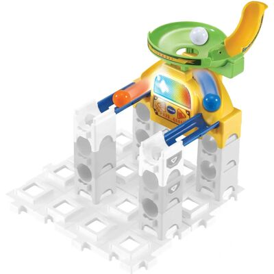 VTech Murmelbahn - Erweiterungskit Elektronik - Trichter - 4-teiliges Strecke mit Rampen - Für 4+ Jahre VTech Murmelbahn - Erweiterungskit Elektronik - Trichter - 4-teiliges Strecke mit Rampen - Für 4+ Jahre