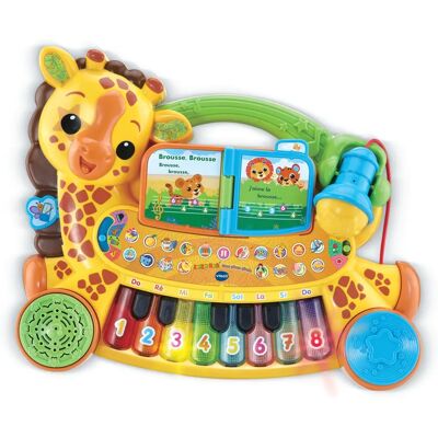 VTech Jungle Rock - Piano girafe pour enfants 1,5-5 ans VTech Jungle Rock - Piano girafe pour enfants 1,5-5 ans